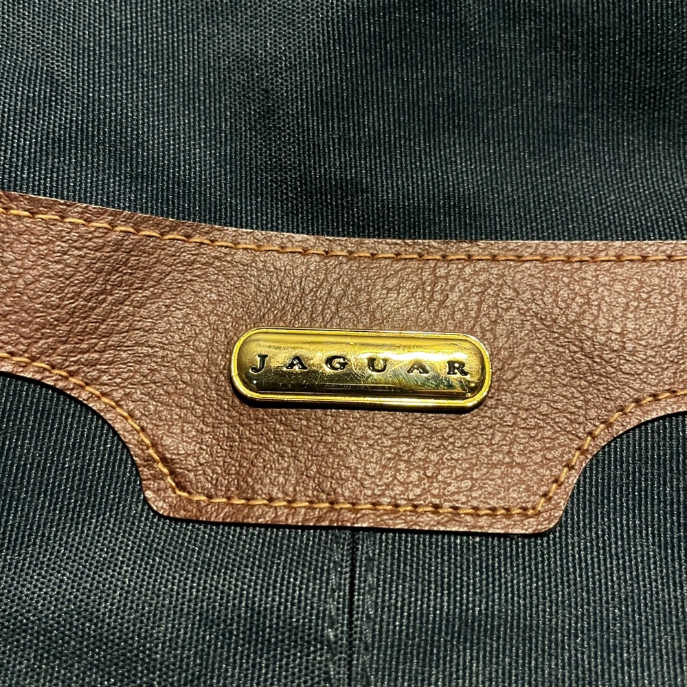 Jaguar Men's Elegant Black and Brown Bag